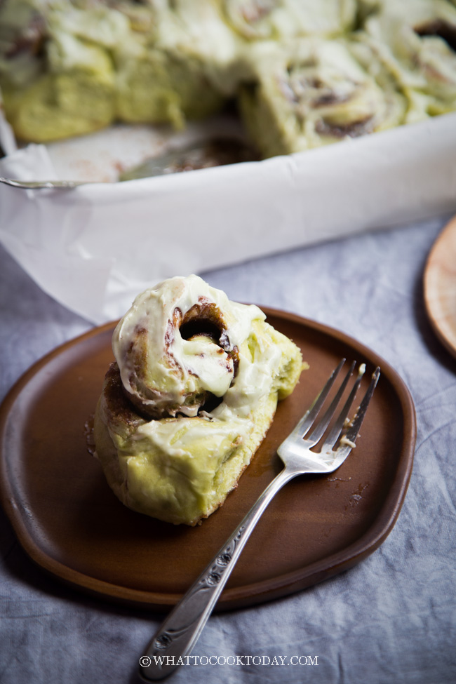 The Best Pandan Cinnamon Rolls 