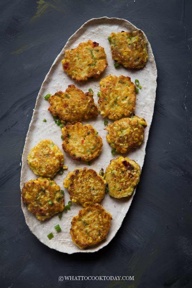 Perkedel Jagung Bakwan Jagung Indonesian Corn Fritters