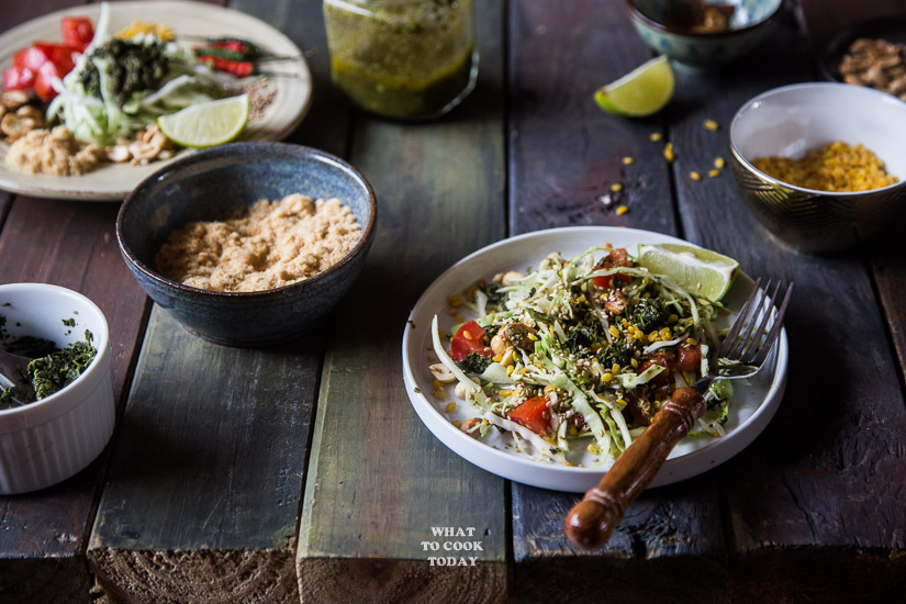 Lahpet Thoke (Burmese Pickled Tea Leaves Salad)