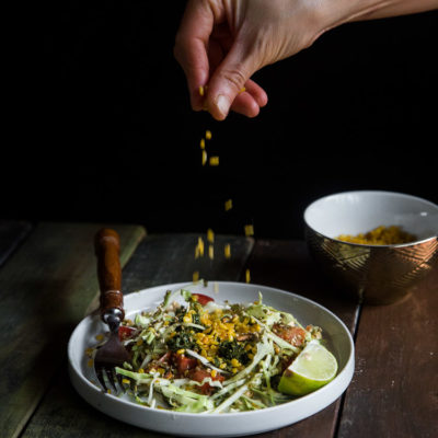 Lahpet Thoke (Burmese Pickled Tea Leaves Salad)