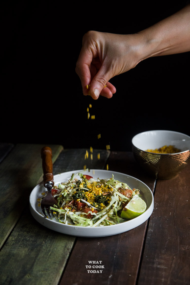 Lahpet Thoke (Burmese Pickled Tea Leaves Salad)