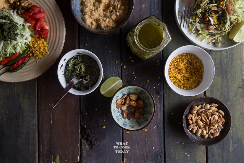 Lahpet Thoke (Burmese Pickled Tea Leaves Salad)