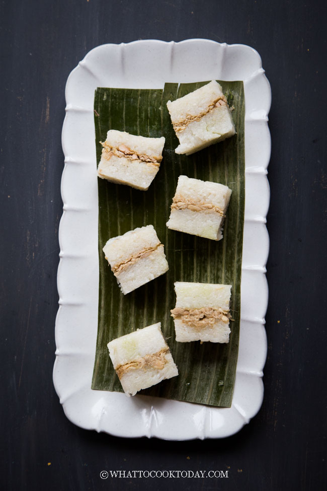 Easy Lemper Ayam (Sticky Rice with Chicken Floss)