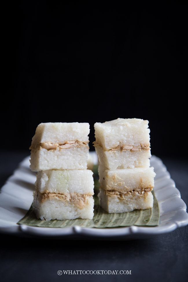 Easy Lemper Ayam (Sticky Rice with Chicken Floss)
