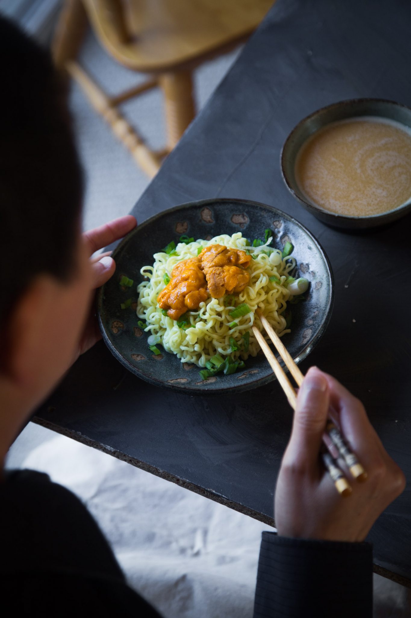 Sea Urchin Tsukemen Ramen (Dipping Noodle)
