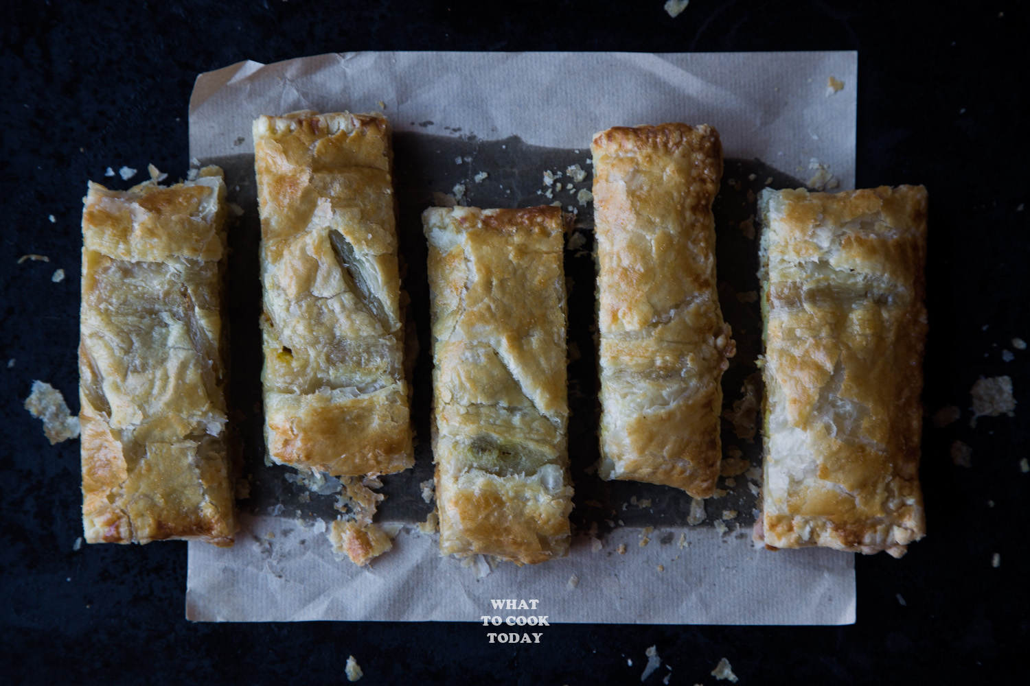 Thanksgiving Leftover Turkey Curry Puff Pastry #thanksgiving #leftover #turkey #puffpastry