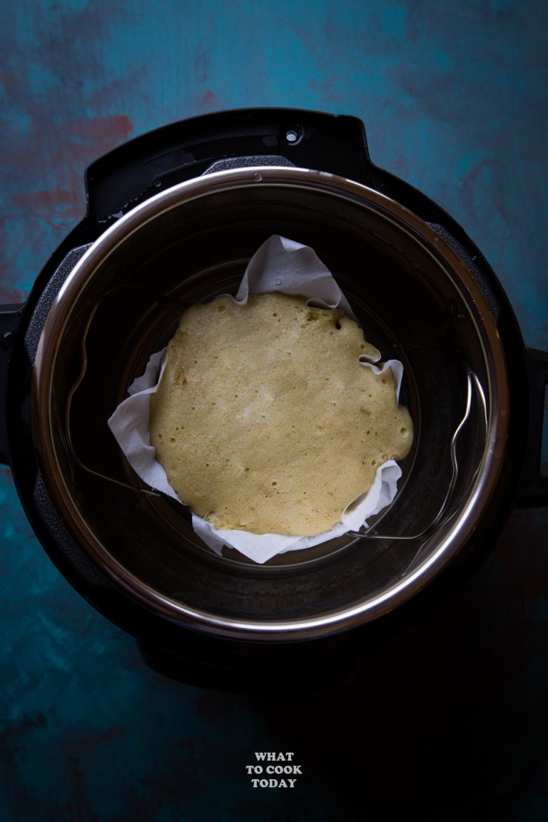 Instant Pot Chinese Steamed Matcha Sponge Cake (Ji Dan Gao) What To