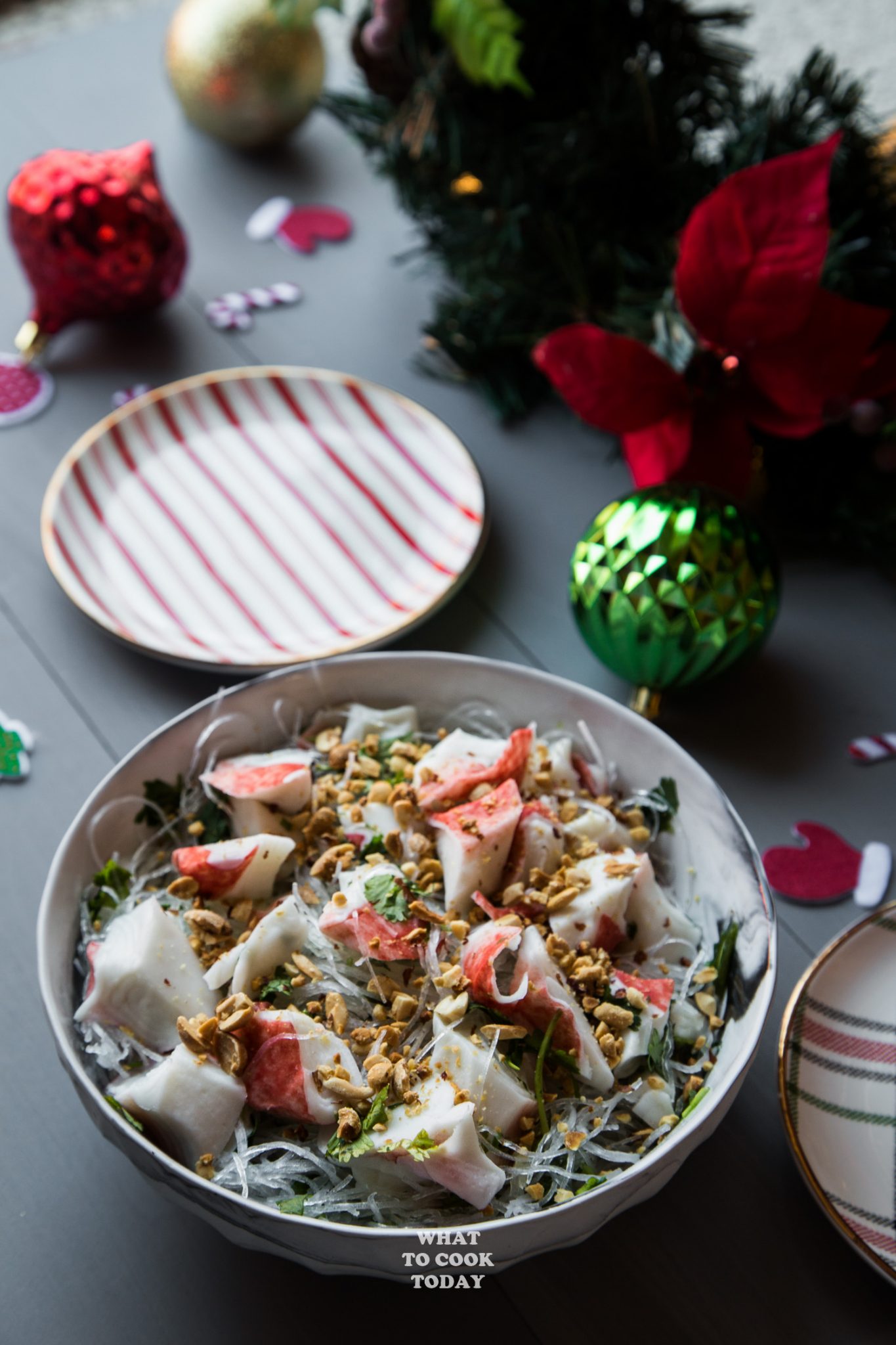 Surimi Cellophane Noodle Salad - What To Cook Today