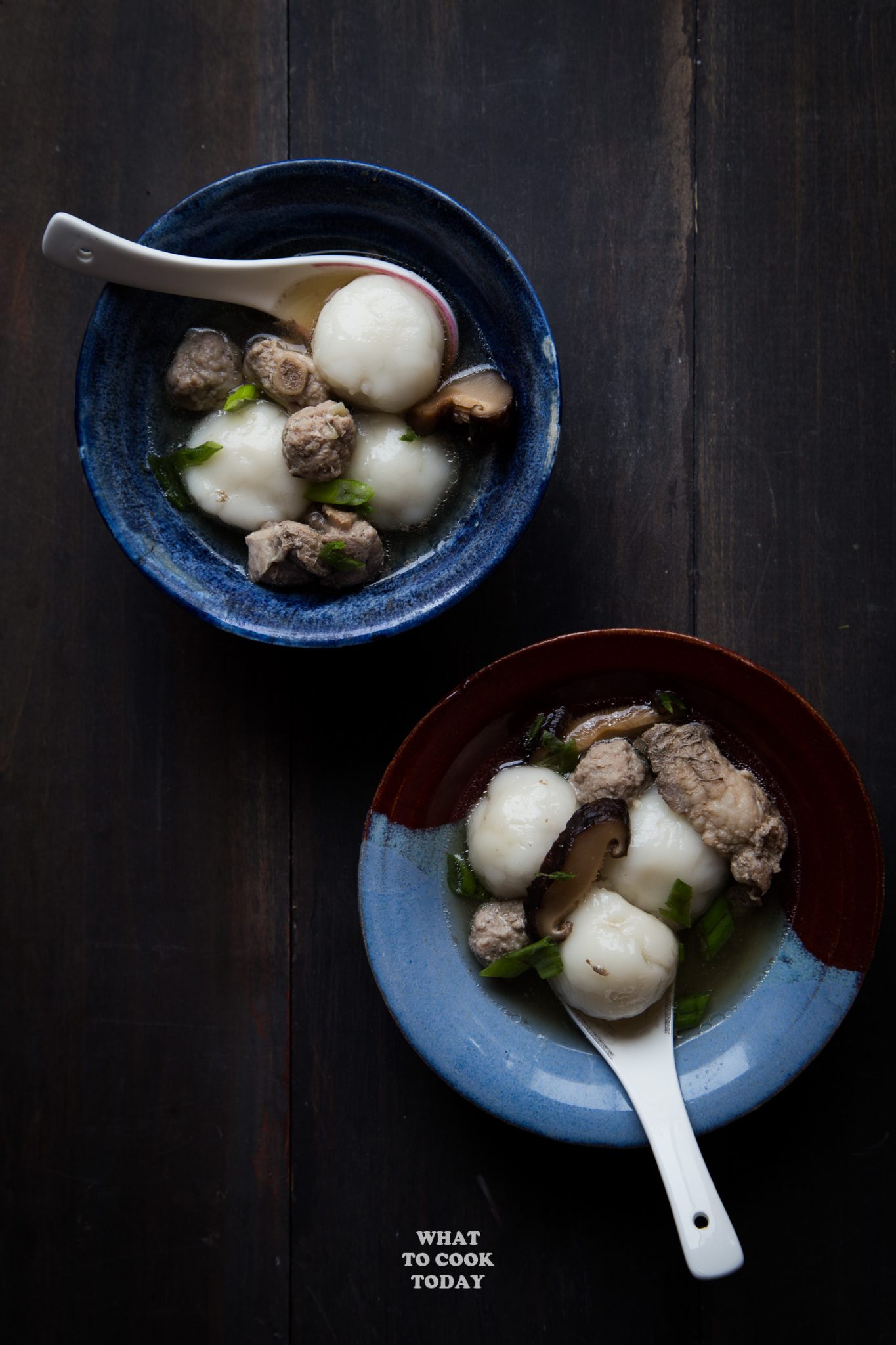 Hakka Savory Meat-Stuffed Tang Yuan #tangyuan #dongzi #savory #recipes