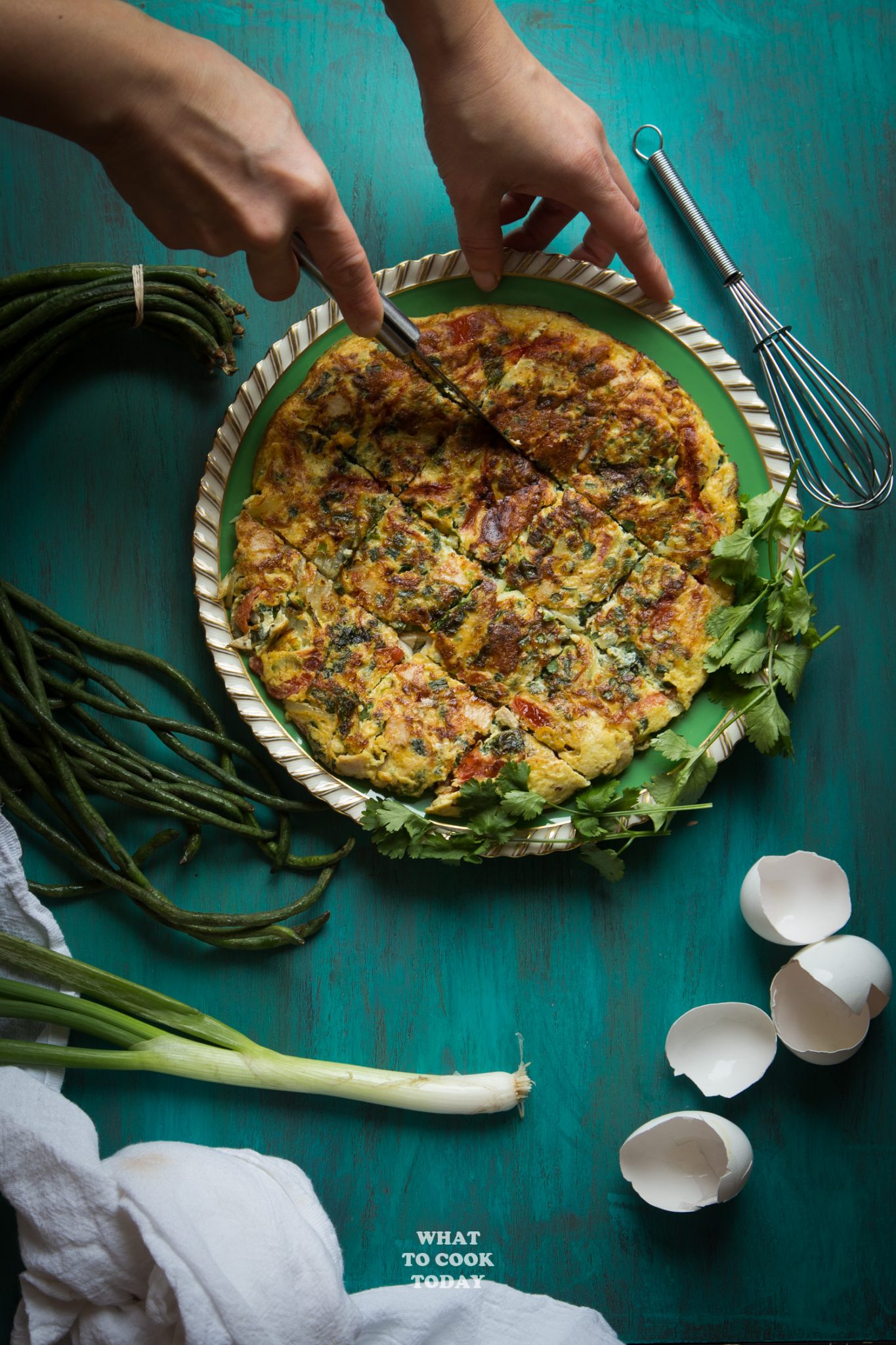 Laotian Omelette #eggs #omelette #laos #easyrecipes