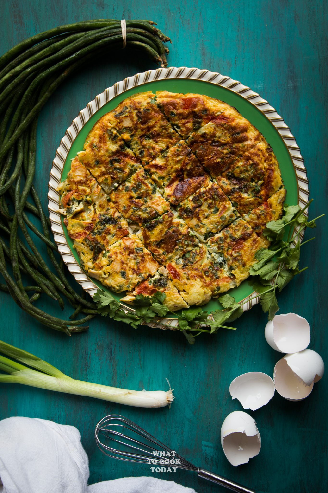 Laotian Omelette #eggs #omelette #laos #easyrecipes