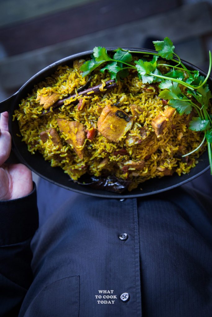 Pressure Cooker Fish Biryani (with Brown Basmati Rice) What To Cook Today