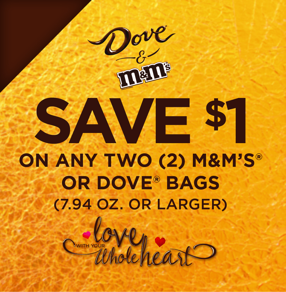 M&M and Dove Coupon
