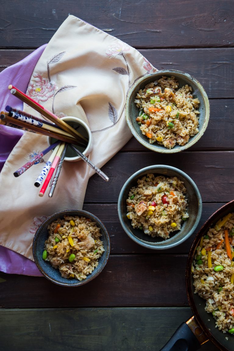 Yakitori Chicken Fried Rice (and giveaways) What To Cook Today