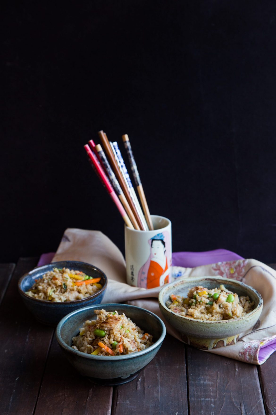 Yakitori Chicken Fried Rice (and giveaways) What To Cook Today