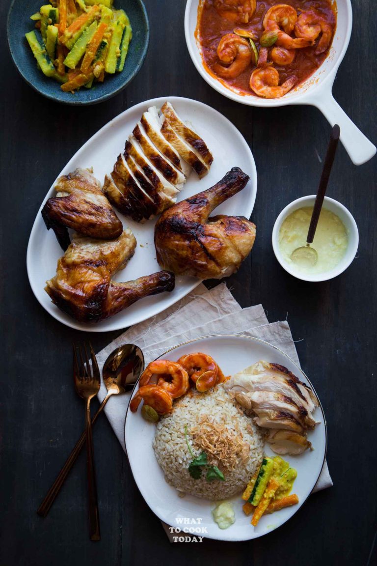 Nasi Hainam Medan / Medanstyle Hainanese Roasted Chicken Rice What