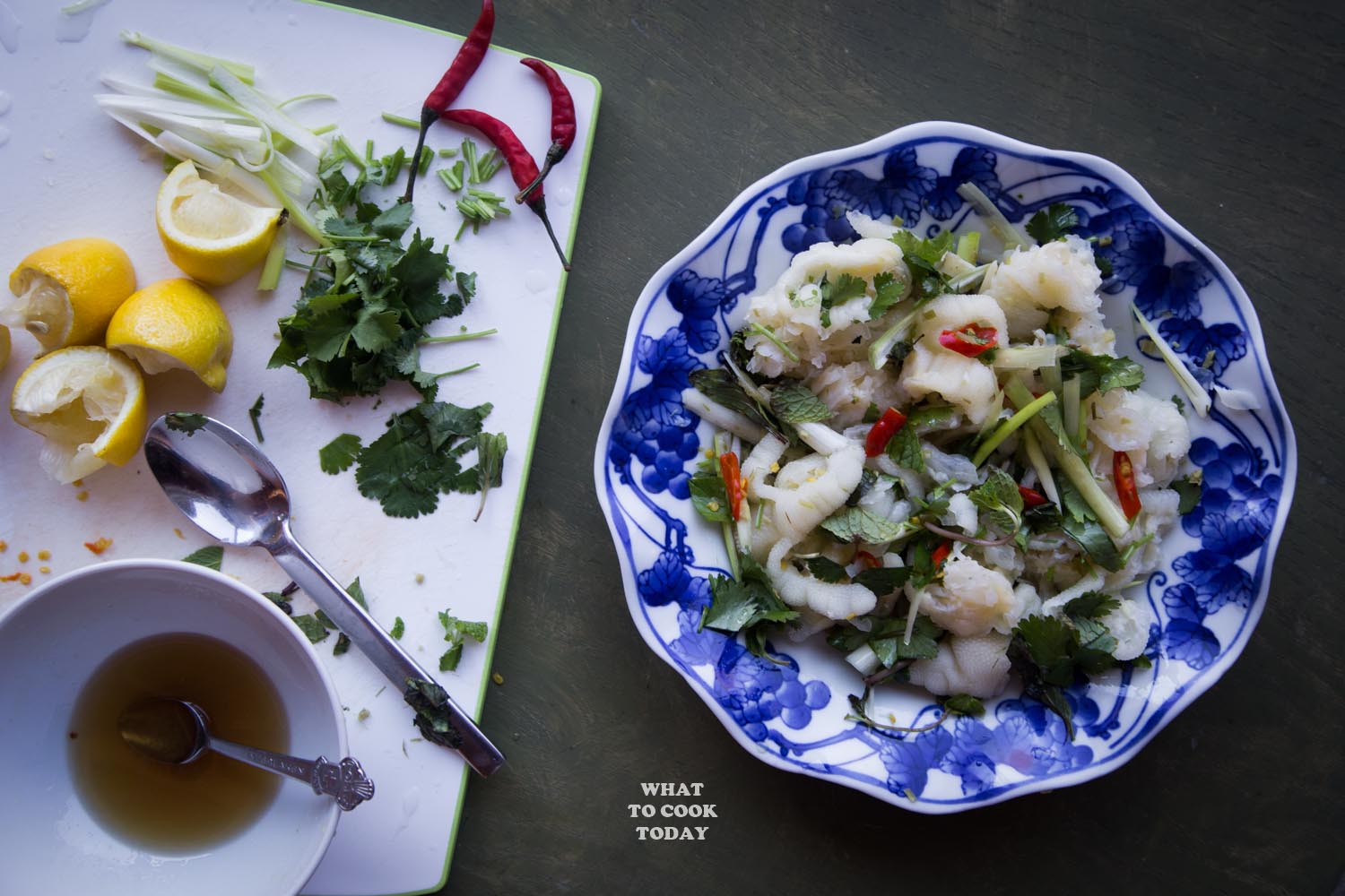 Lao Boneless Chicken Feet Salad (Yum Tien Gai)