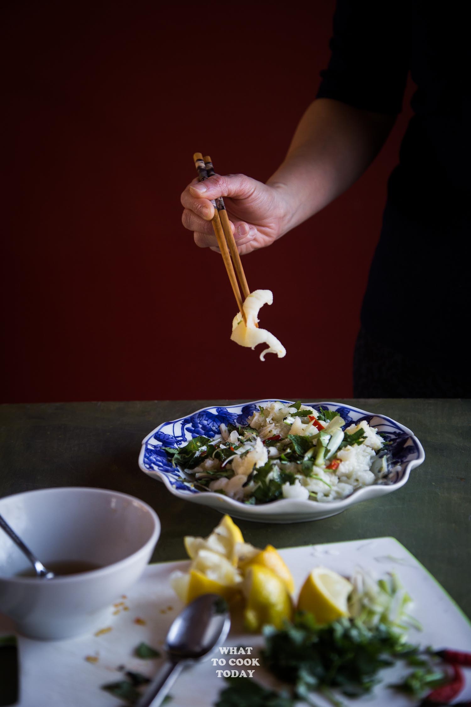 Lao Boneless Chicken Feet Salad (Yum Tien Gai)