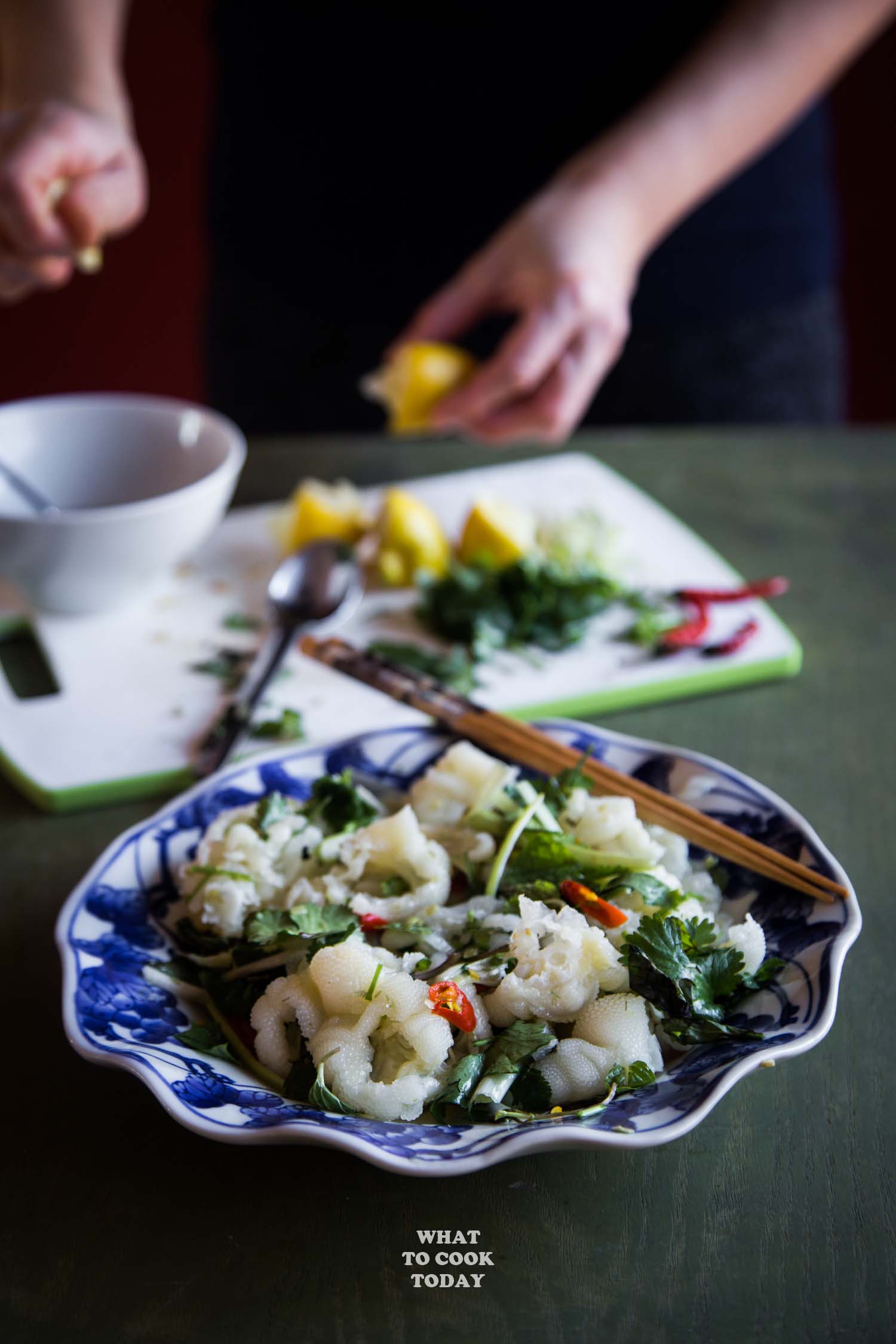 Lao Boneless Chicken Feet Salad (Yum Tien Gai)