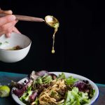 Asian Crispy Ground Beef Noodle Salad