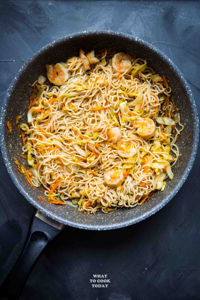 15minute Stirfried Shrimp Shirataki Noodles What To Cook Today