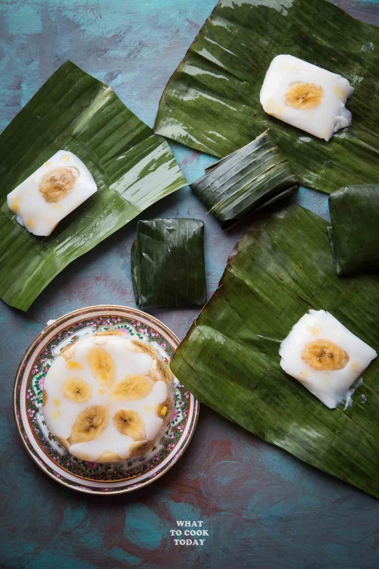 Banana Hoon Kueh (Pisang Hoon Kueh/Hun Kwe)