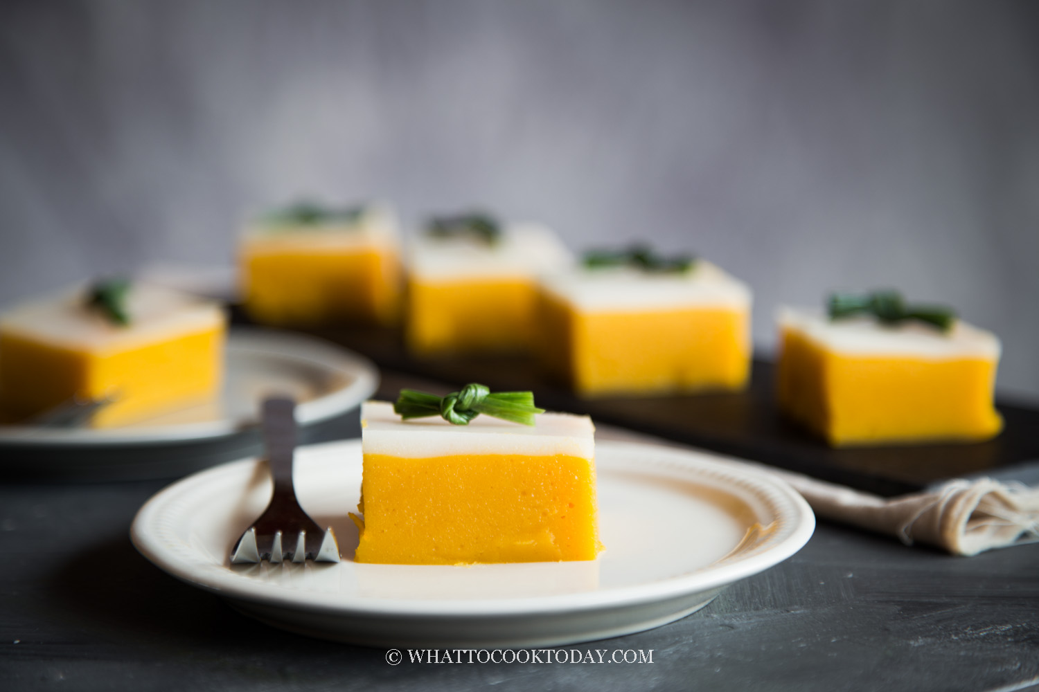 Two-Layer Sweet Potato Cake (Kue Talam Ubi)