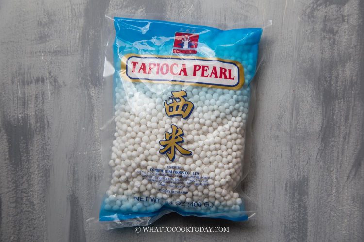 Easy Tapioca Pearls Coconut Milk Dessert (Pressure Cooker or Stovetop)