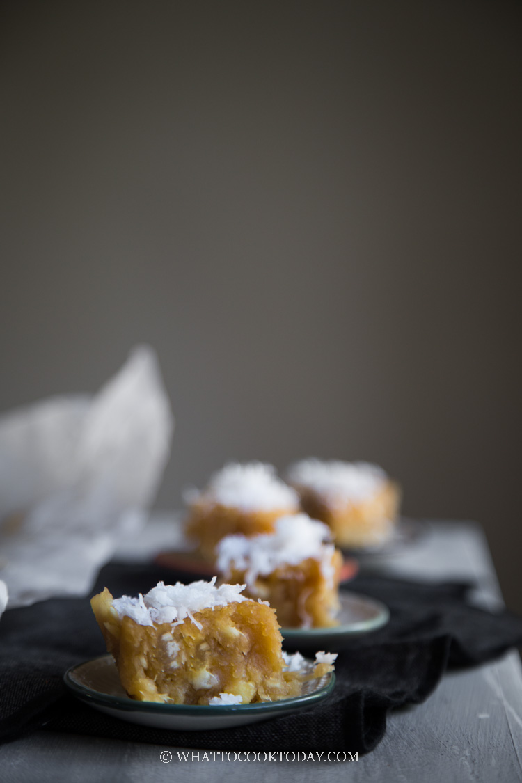 Getuk Singkong Gula Merah (Pressed Cassava Cake)