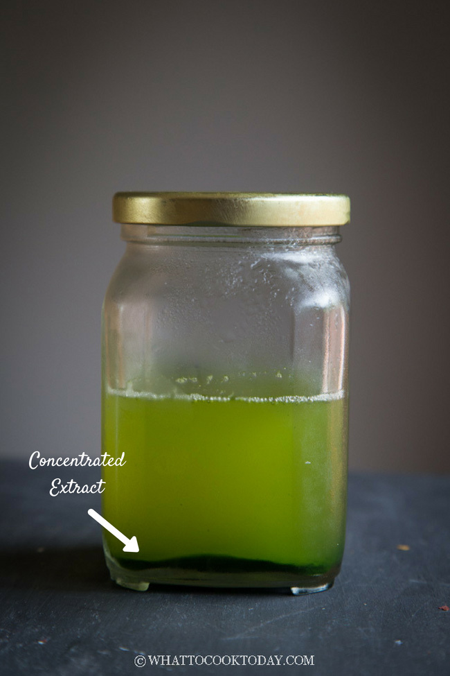 How To Make Pandan Juice and Pandan Extract