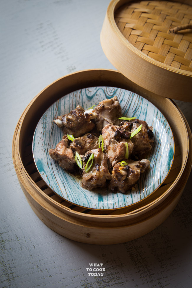 Pressure Cooker Dim Sum Pork Ribs with Black Beans