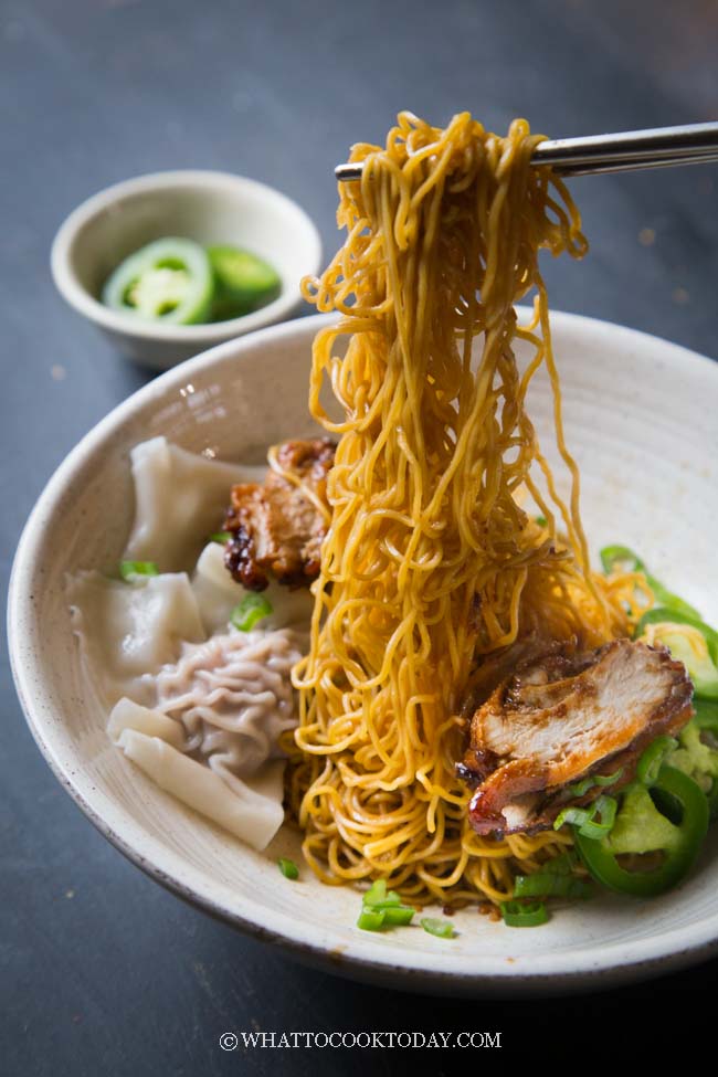 Secco Wonton Noodles (Kon Lo Wantan Mee)