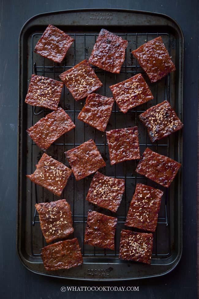 Easy Homemade Bak Kwa Chinese Pork Jerky (In the Oven)