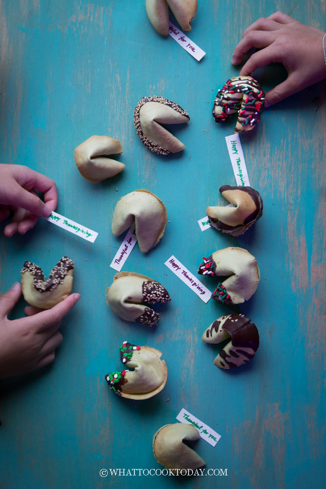 How To Make Fortune Cookies From Scratch (with Paper Inside)