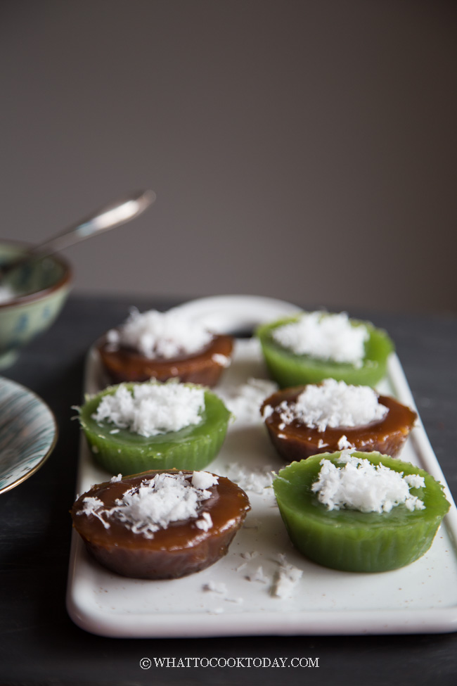 Kuih Kosui / Kue Lumpang (2 Flavors - No Alkaline Water)