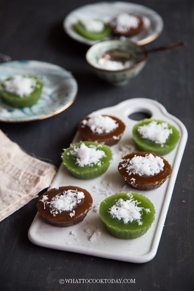 Kuih Kosui / Kue Lumpang (2 Flavors - No Alkaline Water)