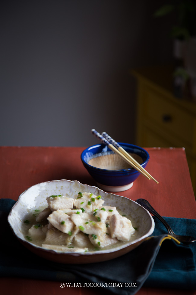 Chinese Fish Fillet in Ginger Sauce (姜汁鱼片)