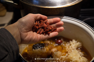 Snow Fungus Dessert Soup (Tong Sui)