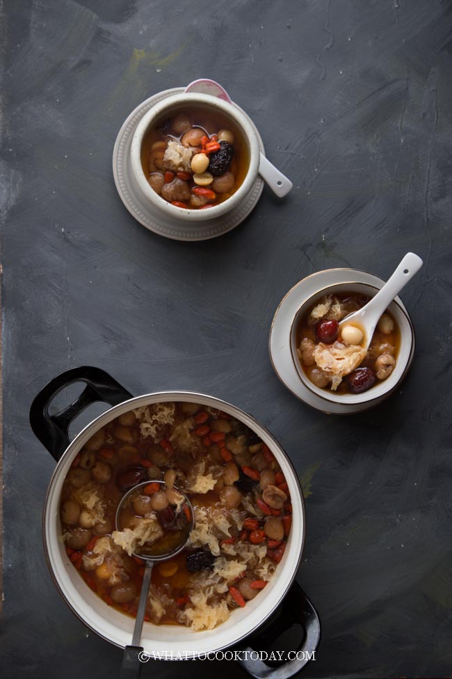 Snow Fungus Dessert Soup (Tong Sui)