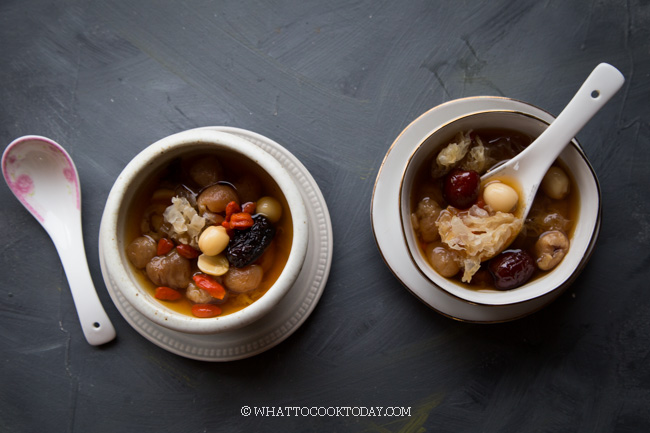 Snow Fungus Dessert Soup (Tong Sui)