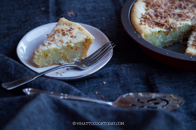 Baked Chinese New Year Sweet Nian Gao