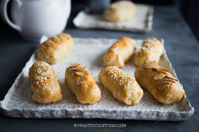 Super Easy Baked Nian Gao Puff Pastry (3 filling combo)