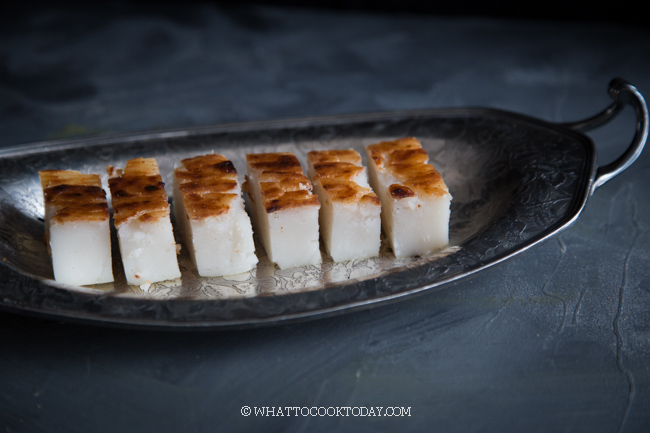 Bingka Tepung Beras Baked Rice Flour Coconut Cake