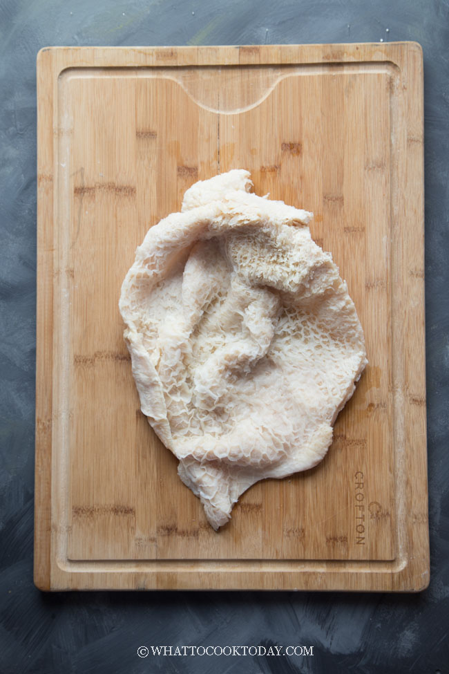 How to Clean Beef Honeycomb Tripe (step-by-step)