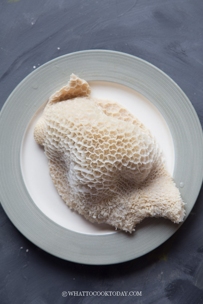 Sådan rengøres oksekød Honeycomb Tripe (trin for trin)