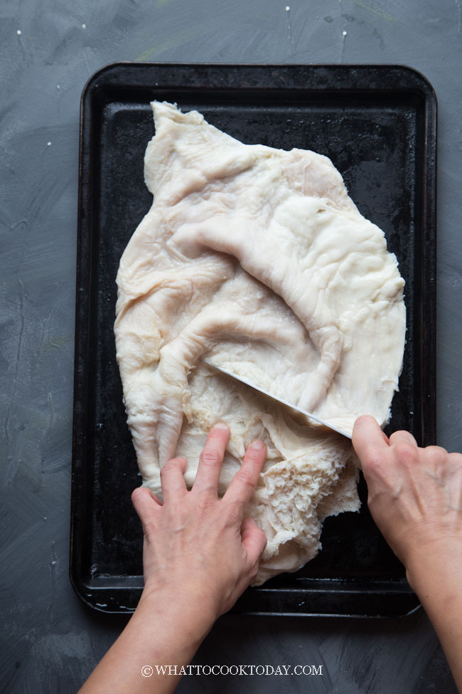 How to Clean Beef Honeycomb Tripe (step-by-step)