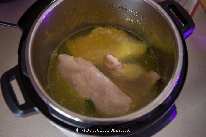 Bubur Ayam Betawi Kuah Kuning Jakarta Chicken Rice Porridge