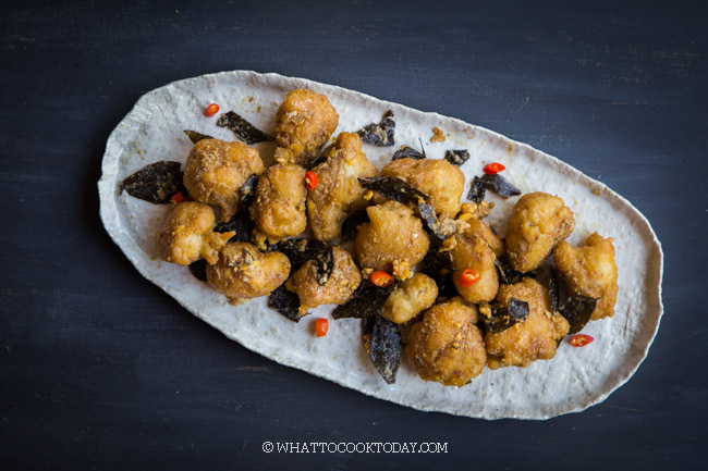 Golden Crispy Salted Egg Yolk Chicken