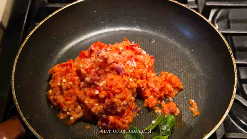 Easy Sambal Balado Indonesian Sambal Chili Sauce