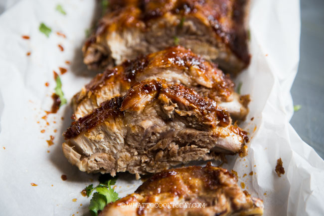 Super Easy Instant Pot Char Siu Ribs